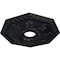 Ekena Millwork Nottingham Ceiling Medallion (Fits Canopies up to 4 5/8"), 18"OD x 3 1/2"ID x 1 1/2"P, Steel Gray CM18NTSGS - alternate 3
